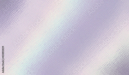 Holographic texture. Rainbow foil. Iridescent, background. Holo gradient. Hologram shine effect. Pearlescent metal sparkly surface for design prints. Pastel color. Glitter silver soft tones. Vector 