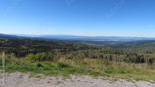 Panorama View of New Mexico Valley USA