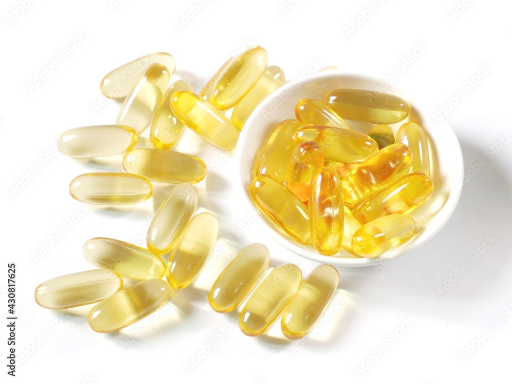 Picture of cod liver oil omega 3.