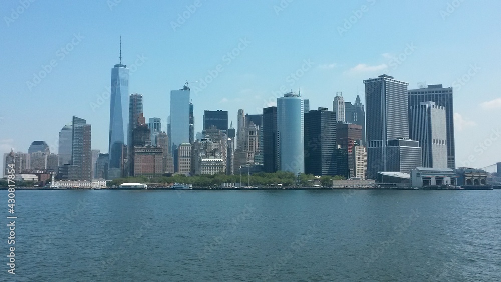 New York from ferry