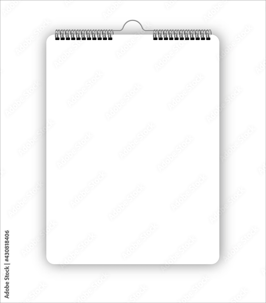 Cover Wall calendar mock up on a gray background. High resolution. Cover Wall calendar mock up on a gray background. High resolution.