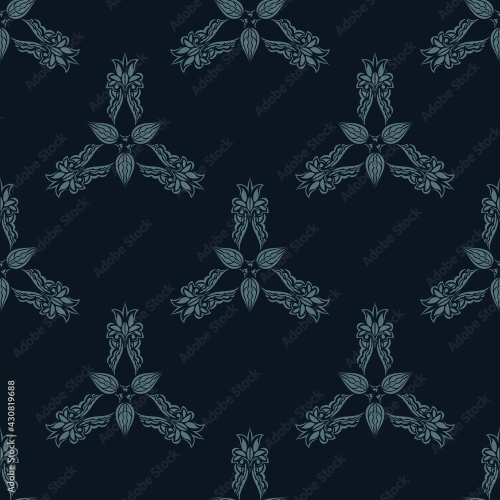Seamless pattern of winter snowflakes. Good for garments, textiles, backgrounds and prints. Seamless pattern of winter snowflakes. Good for garments, textiles, backgrounds and prints.