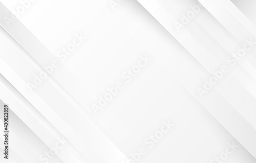 Gray and white diagonal line tech abstract subtle background vector.