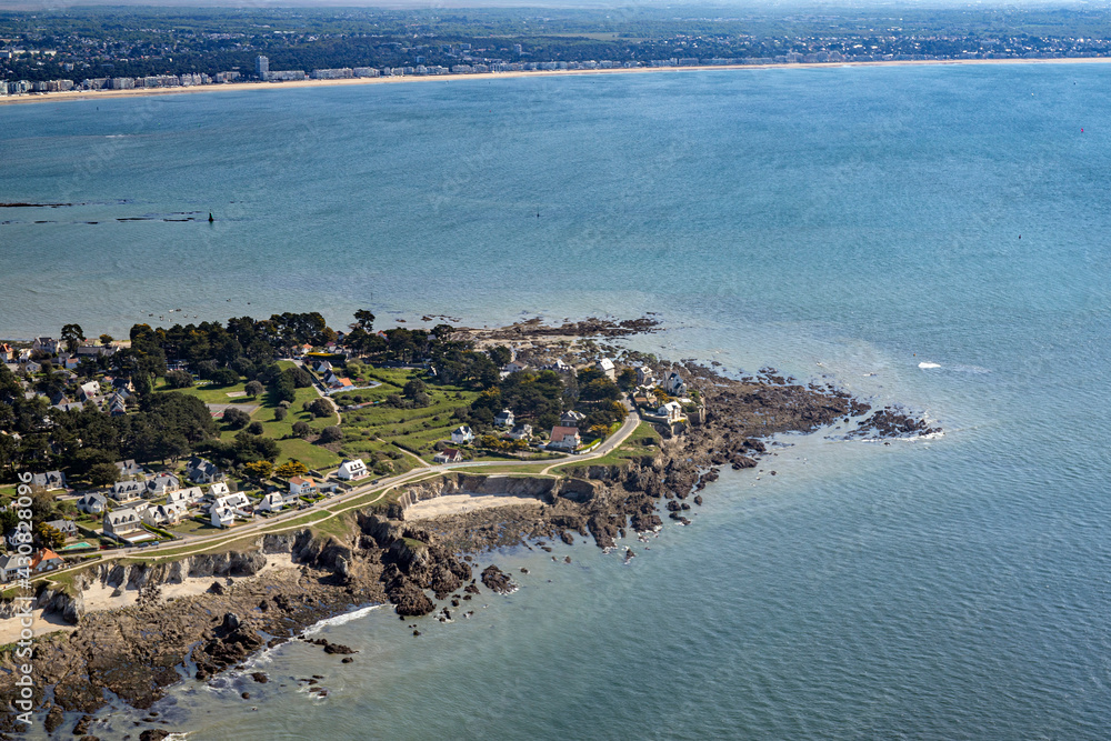 Cote sauvage entre la baule la turballe et Mesquer