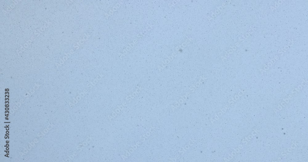 snow falls from the sky. Huge snowflakes against the sky. Slow motion snow falls from the sky. Huge snowflakes against the sky. Slow motion