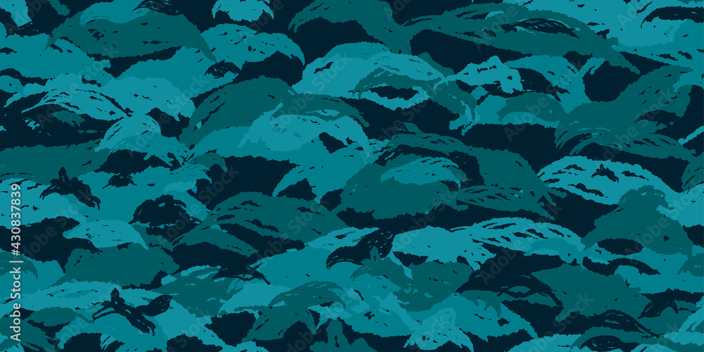 Camouflage background. Seamless pattern.Vector. 迷彩パターン 背景素材 Camouflage background. Seamless pattern.Vector. 迷彩パターン 背景素材