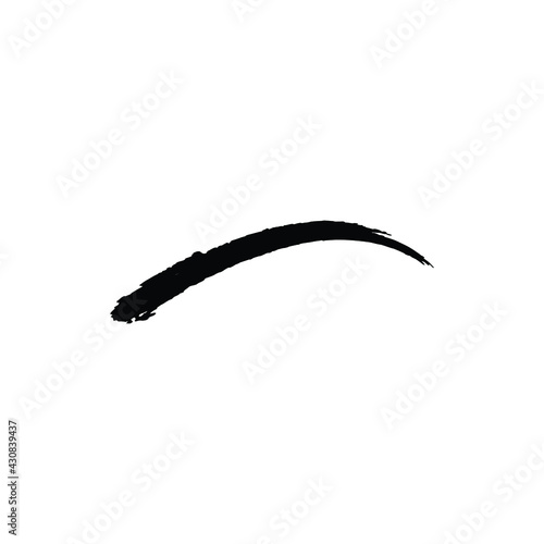 eyebrow logo icon design template vector