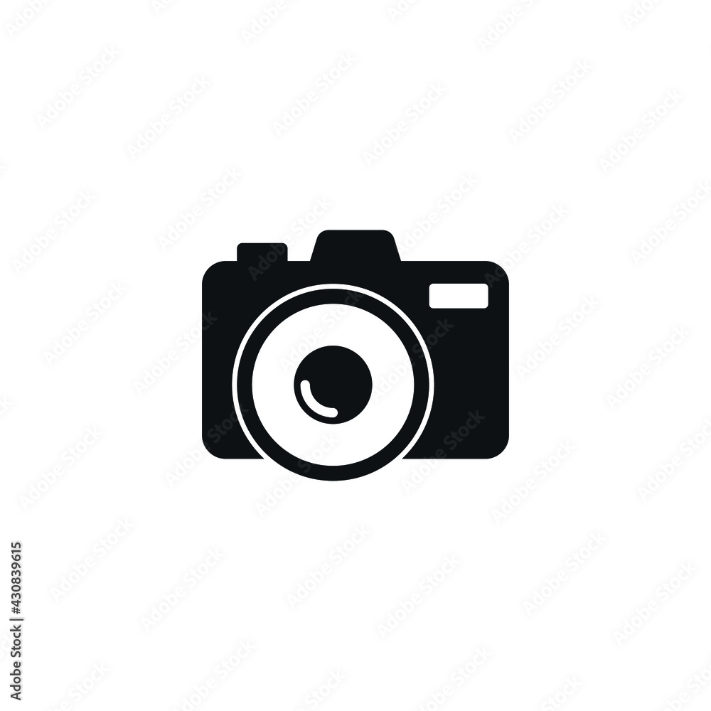 camera icon design template vector