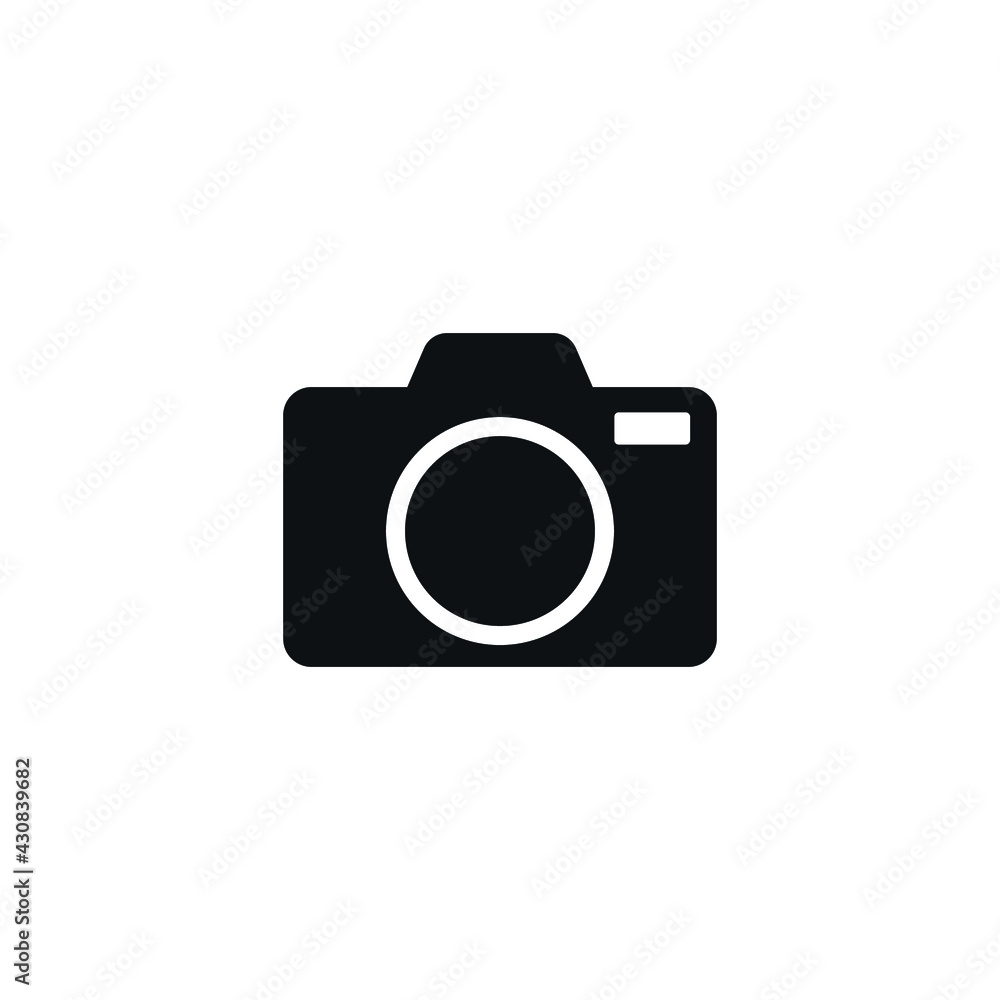 camera icon design template vector