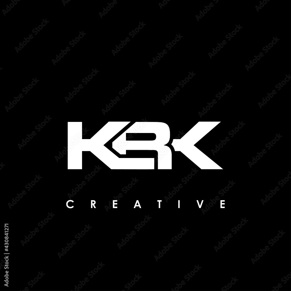KBK Letter Initial Logo Design Template Vector Illustration KBK Letter Initial Logo Design Template Vector Illustration
