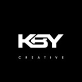 KBY Letter Initial Logo Design Template Vector Illustration