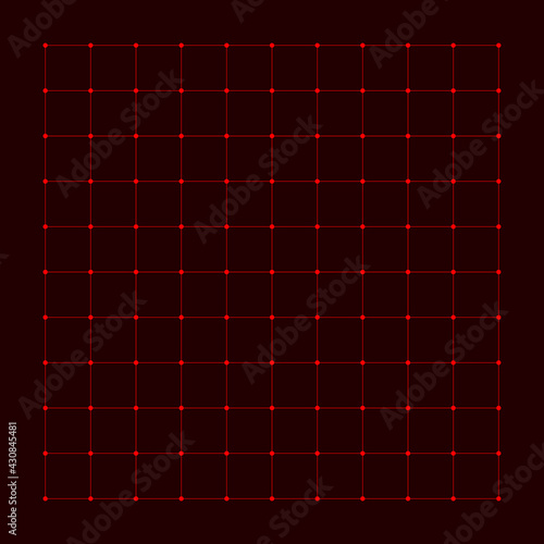 Grid for modern virtual technology futuristic user interface HUD. Grid technology background. Vector illustration