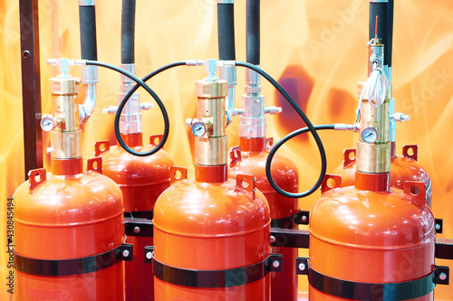 Foto Gas extinguishing modules