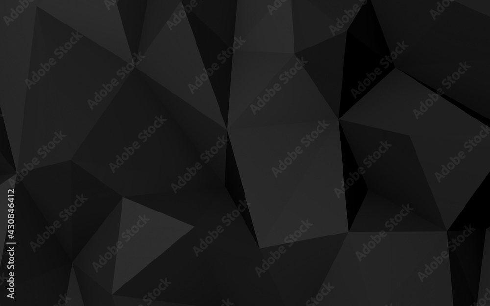 Obraz premium Polygon Backgrounds Dark