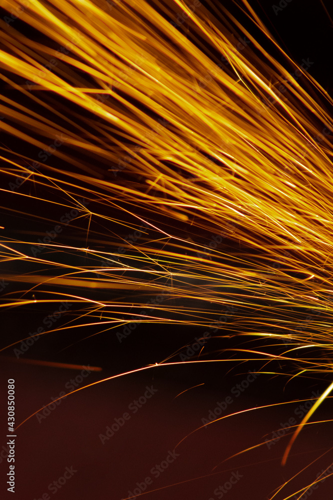 fireworks on the black background fireworks on the black background