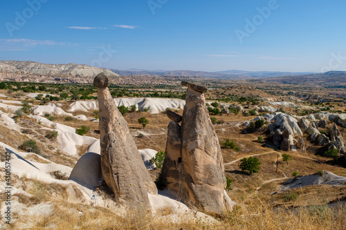 cappadocia chimneys, stone structures 