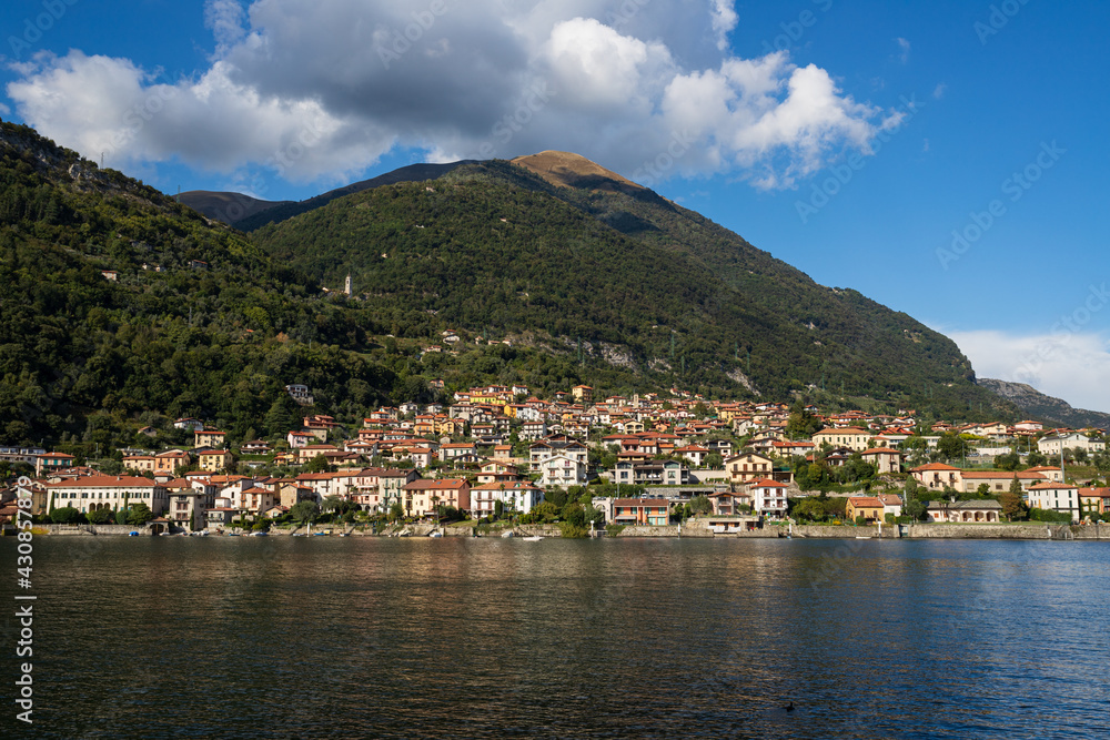 panorama dall'isola Comacina, lago di Como