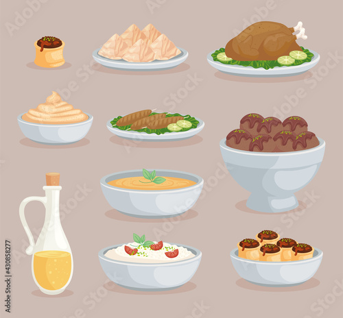 ten arabic foods