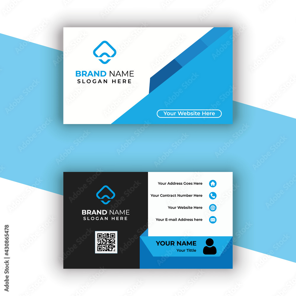 modern business card template vector modern business card template vector