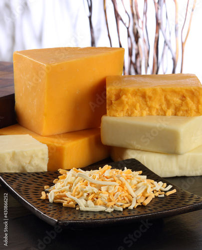 Cheese images for the food industry.