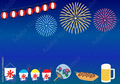 日本の夏祭り
