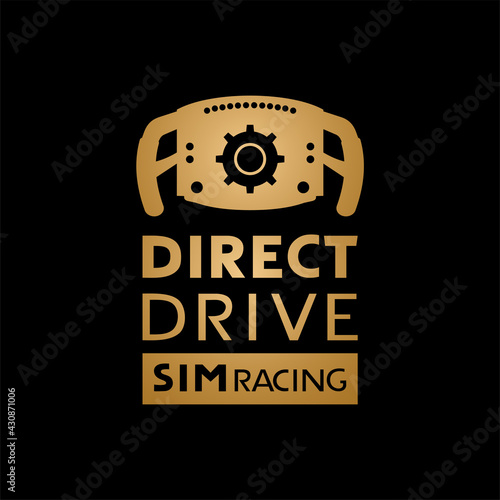 Direct drive sim racing