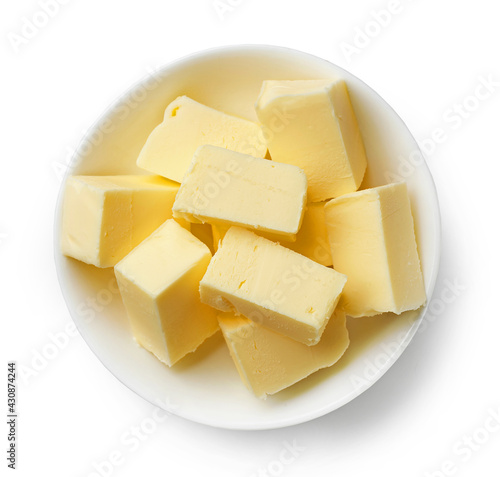 fresh butter pieces