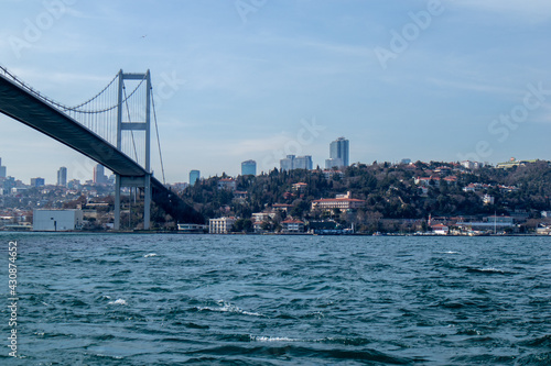 15 July Martyrs Bridge and the view of Istanbul