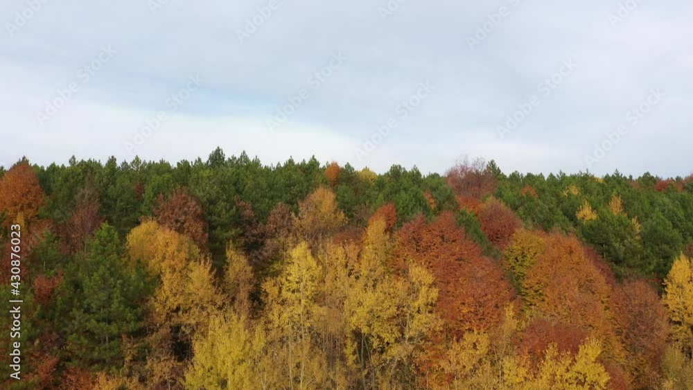 Beautiful autumn landscape video with drone Beautiful autumn landscape video with drone