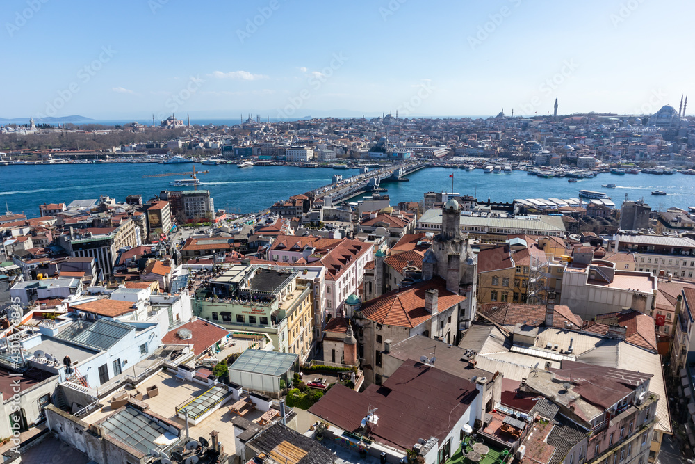 Galata Tower. All cities and important structures are visible.