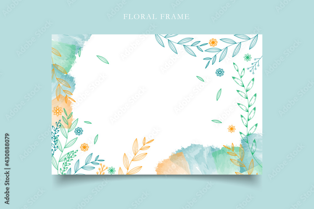 floral organic background