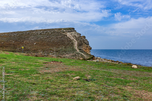 Landscape of the Black Sea coast of the Crimean peninsula Tarkhankut © Владимир Ушаров