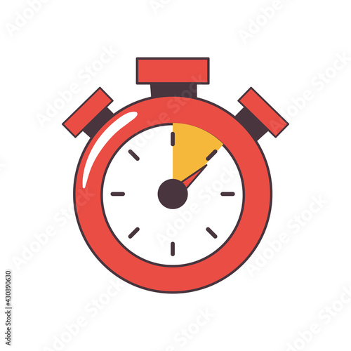 Isolated chronometer icon