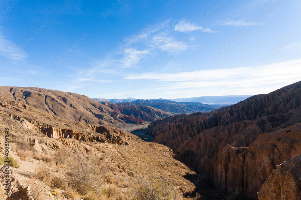 Bolivian canyon near Tupiza,Bolivia Bolivian canyon near Tupiza,Bolivia