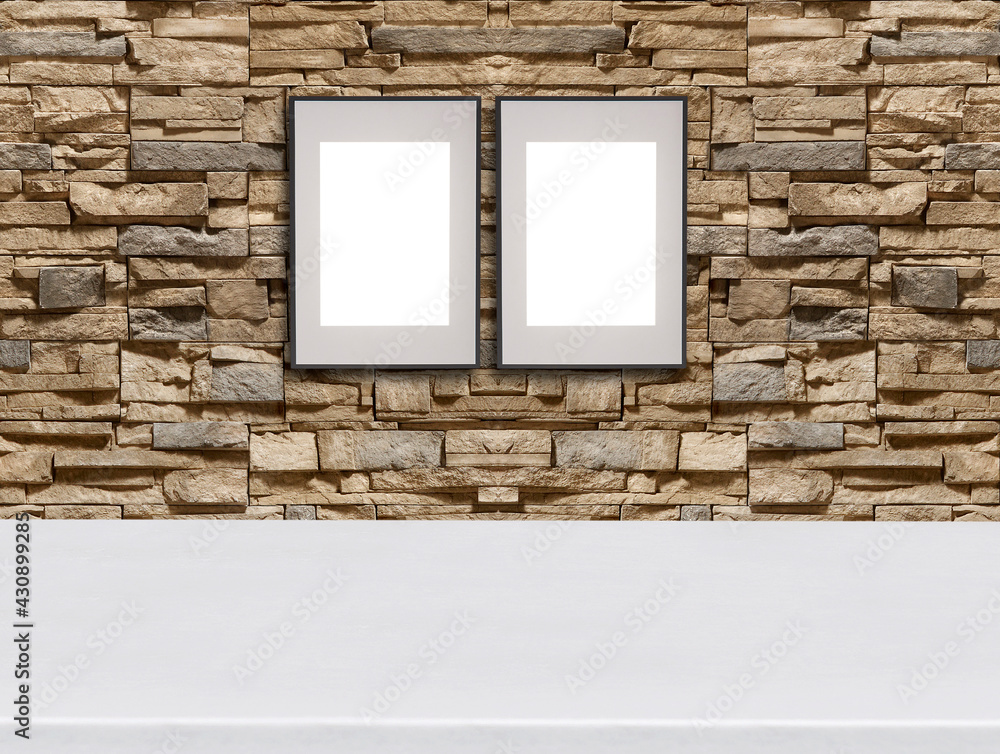 bright stone wall interior design and frame bright stone wall interior design and frame