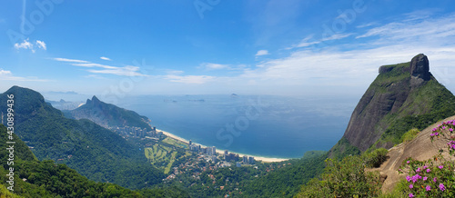view of the mountains
