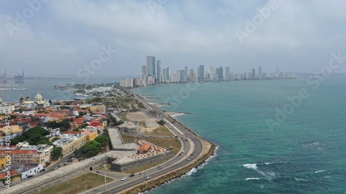 Cartagena Colombia city walls