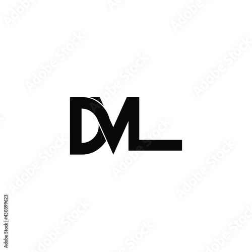 Free Download dvl letter original monogram logo design - GFXLoad