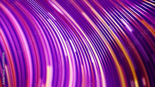 4K abstract background with stars trails element, neon, and elegant visual, fiction and technology techy scene