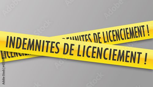 Logo indemnités de licenciement.