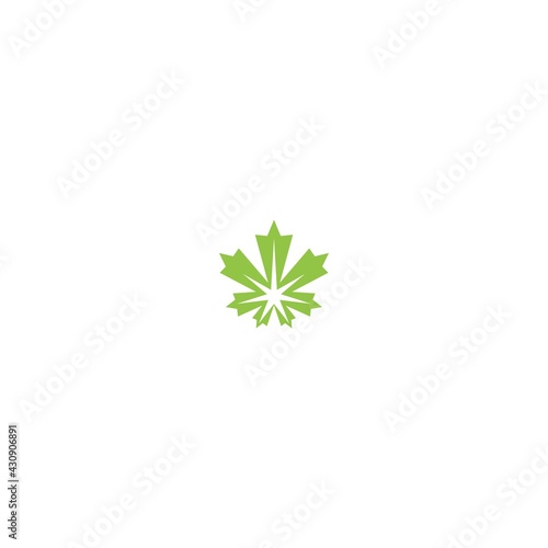 leaf, green, plant, isolated, nature, vector, logo