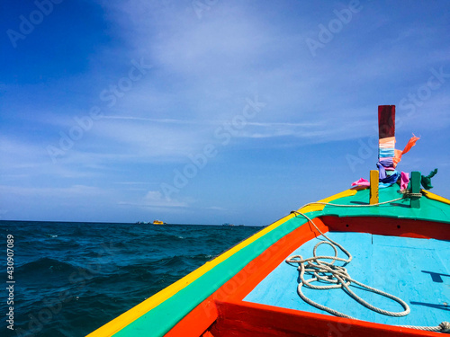 Boat, Koh Nang Yuan, Thailand