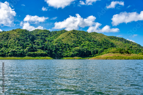 Hanabanilla Lake or Dam Landscape  Villa Clara  Cuba