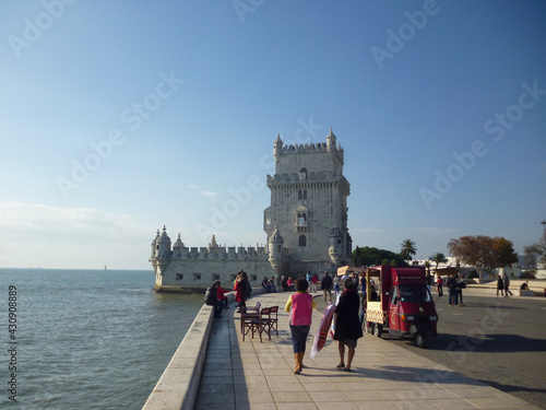 01 12 2015 Belem Portugal Tower of Belem.Portuguese Landmark photo