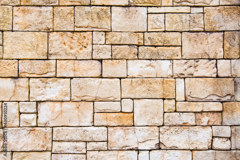 Naklejka premium old rustic rock wall texture