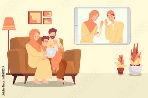 Selamat hari raya Idul Fitri is another language of happy eid mubarak in Indonesian.