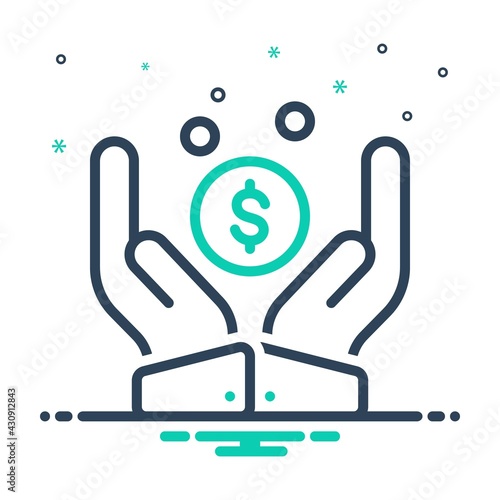 Mix icon for contribute