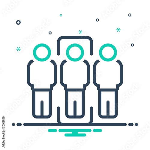 Mix icon for demographic