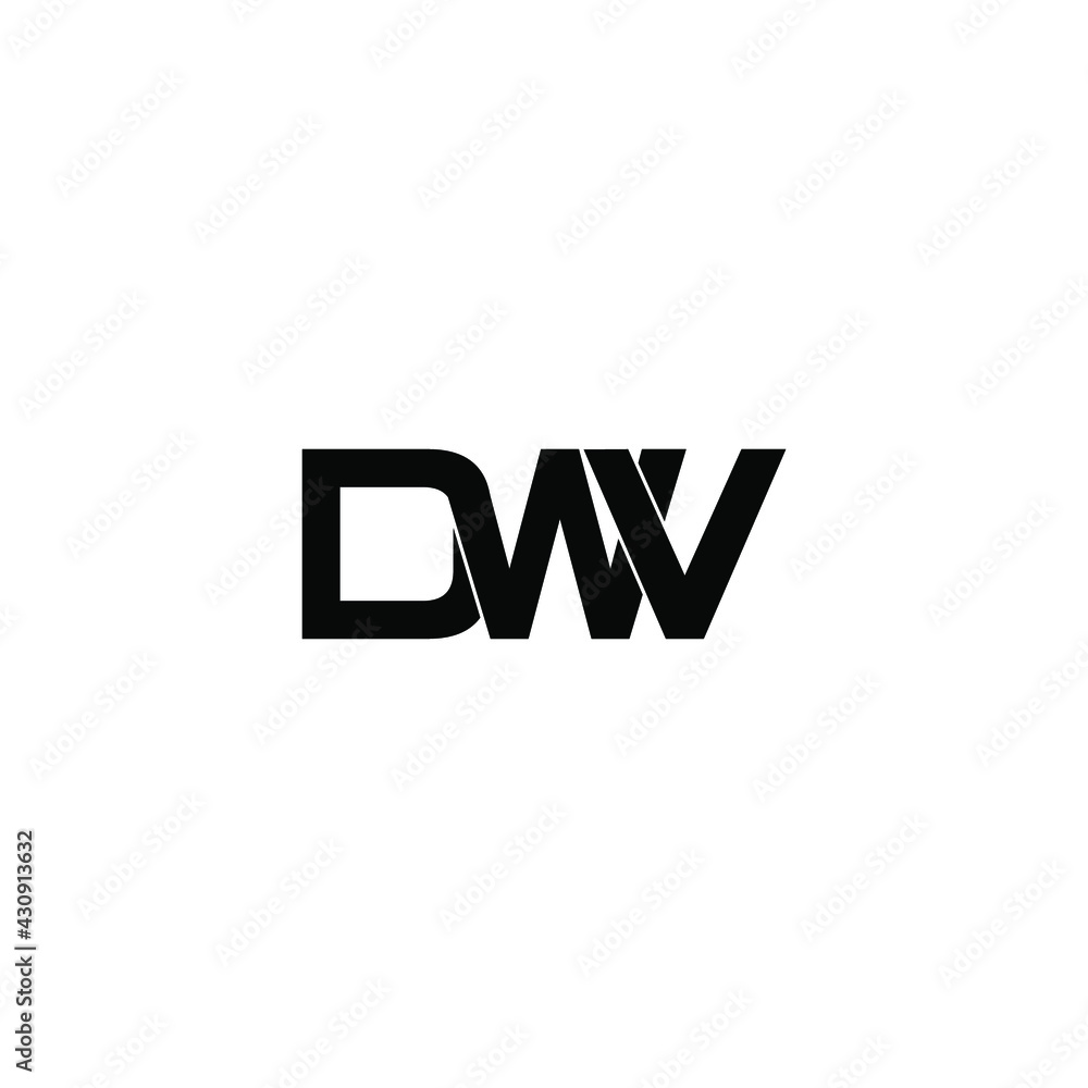dwv letter original monogram logo design dwv letter original monogram logo design