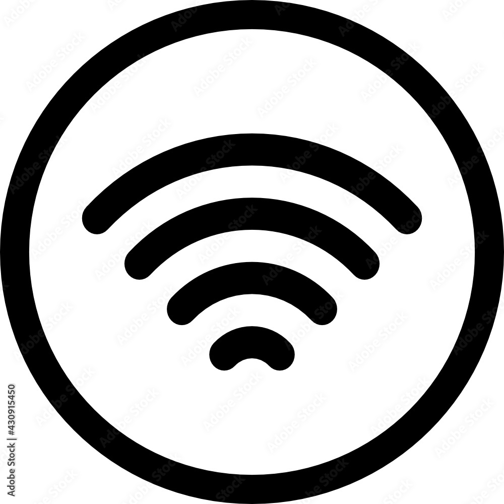 wifi icon vector wifi icon vector